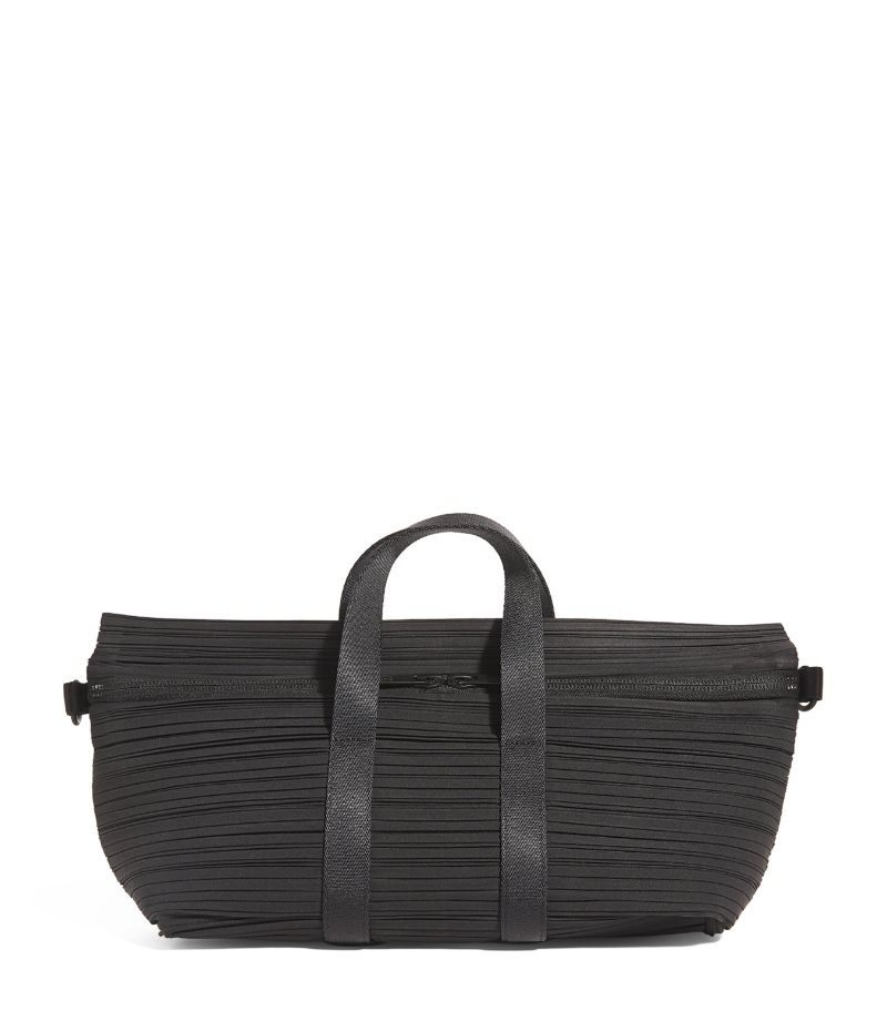 Pleats Please Issey Miyake Pleats Please Issey Miyake Small Pleated Boston Tote Bag