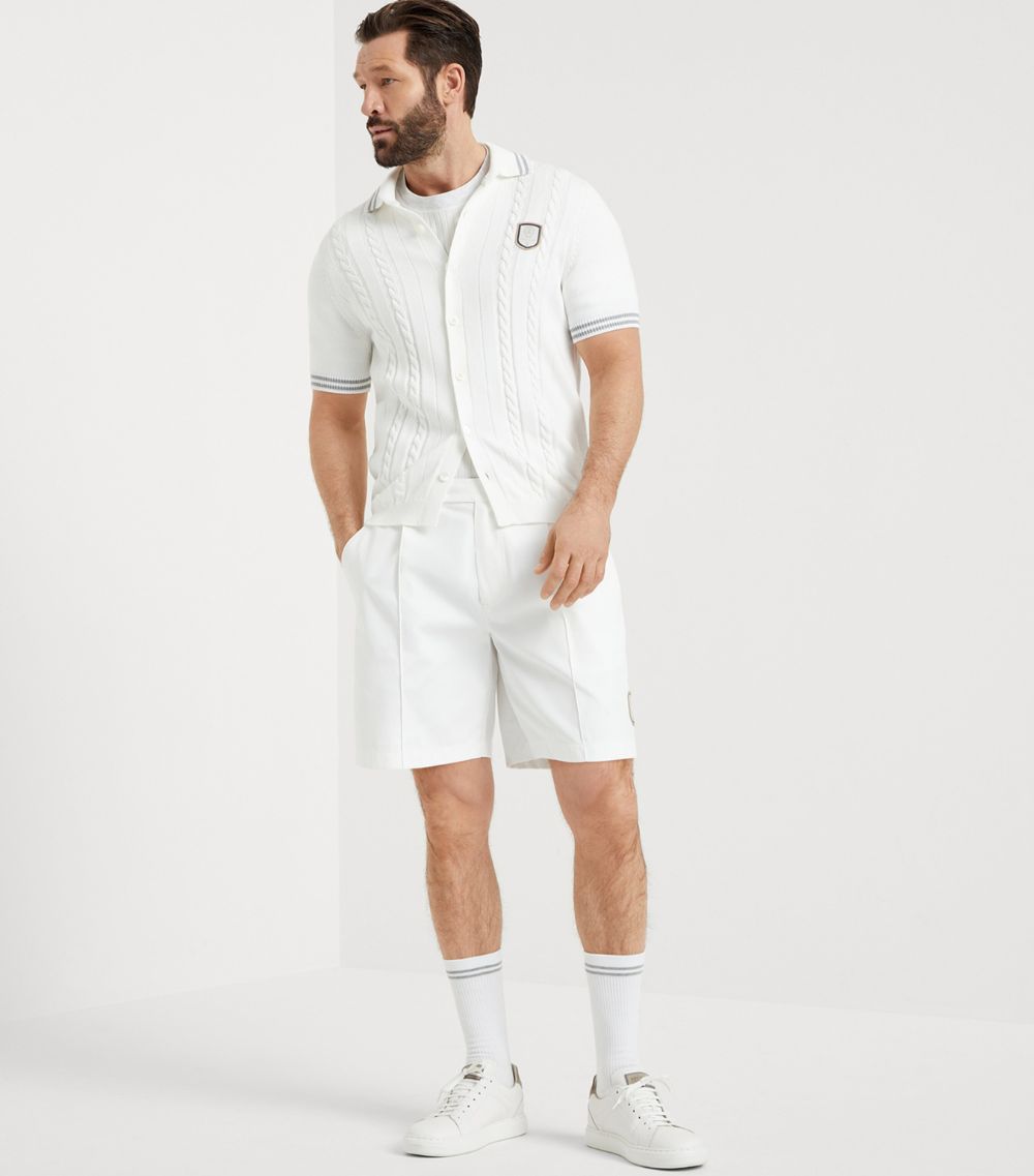 Brunello Cucinelli Brunello Cucinelli Tennis Badge T-Shirt