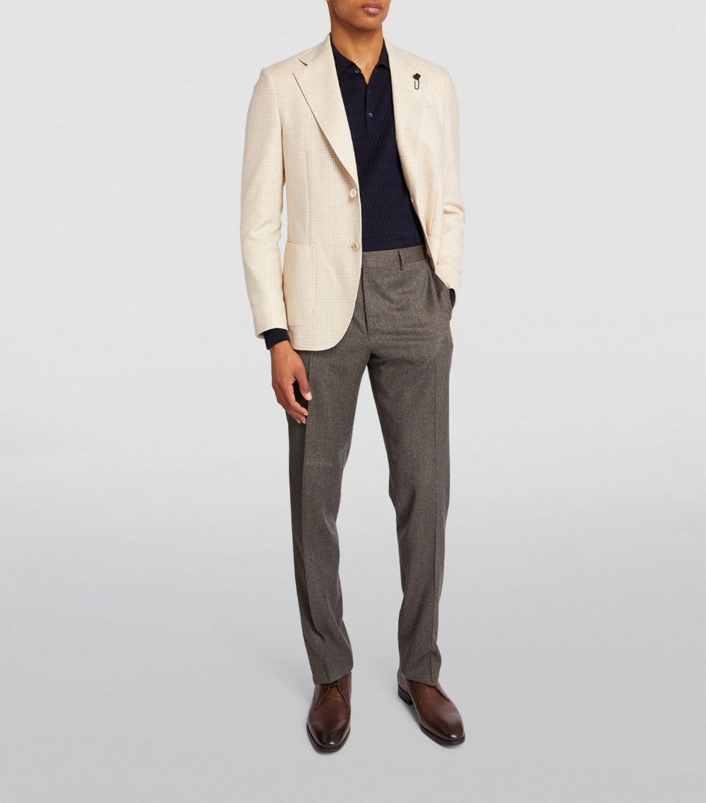 Canali Canali Wool Tailored Trousers
