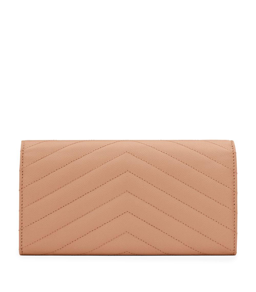 Saint Laurent Saint Laurent Leather Envelope Wallet