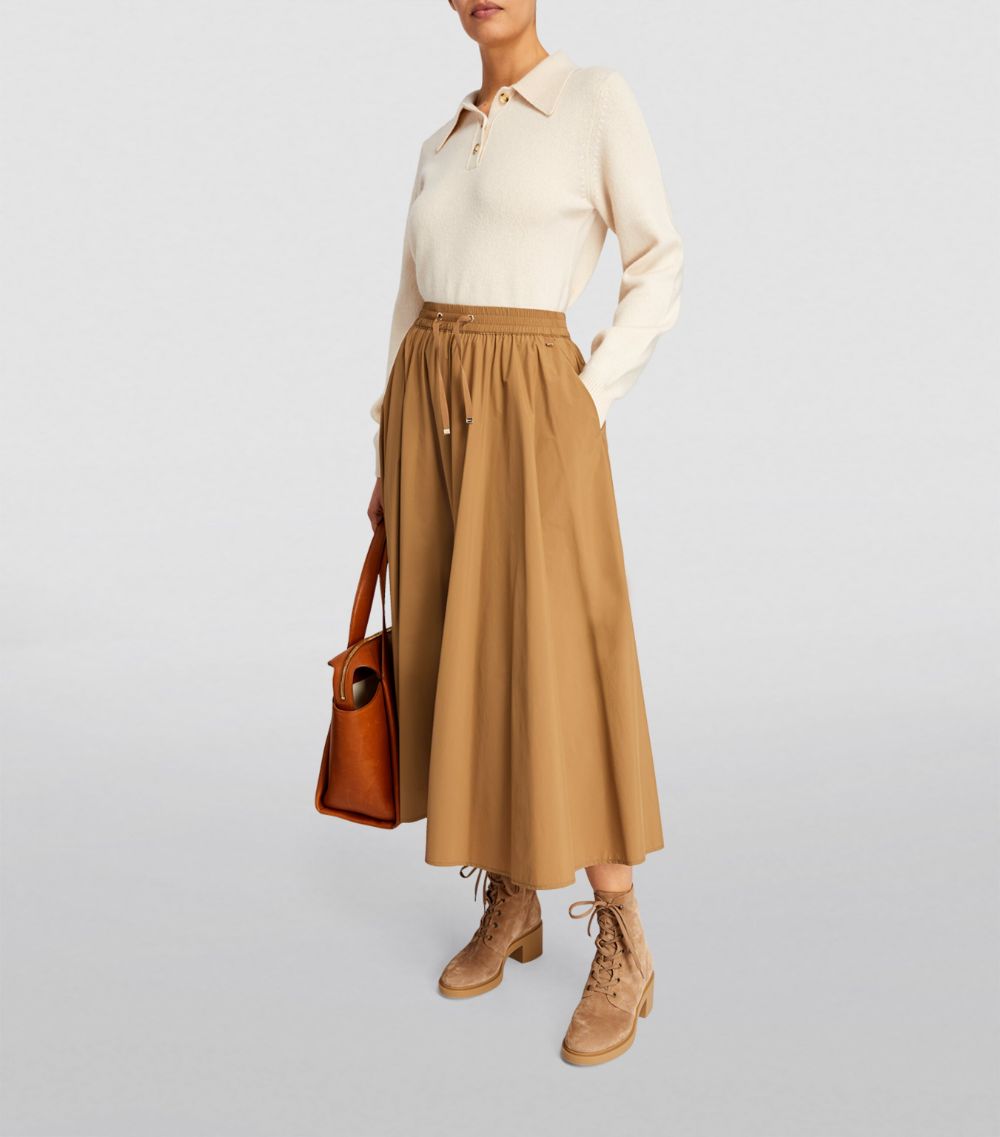 Herno Herno Drawstring Midi Skirt