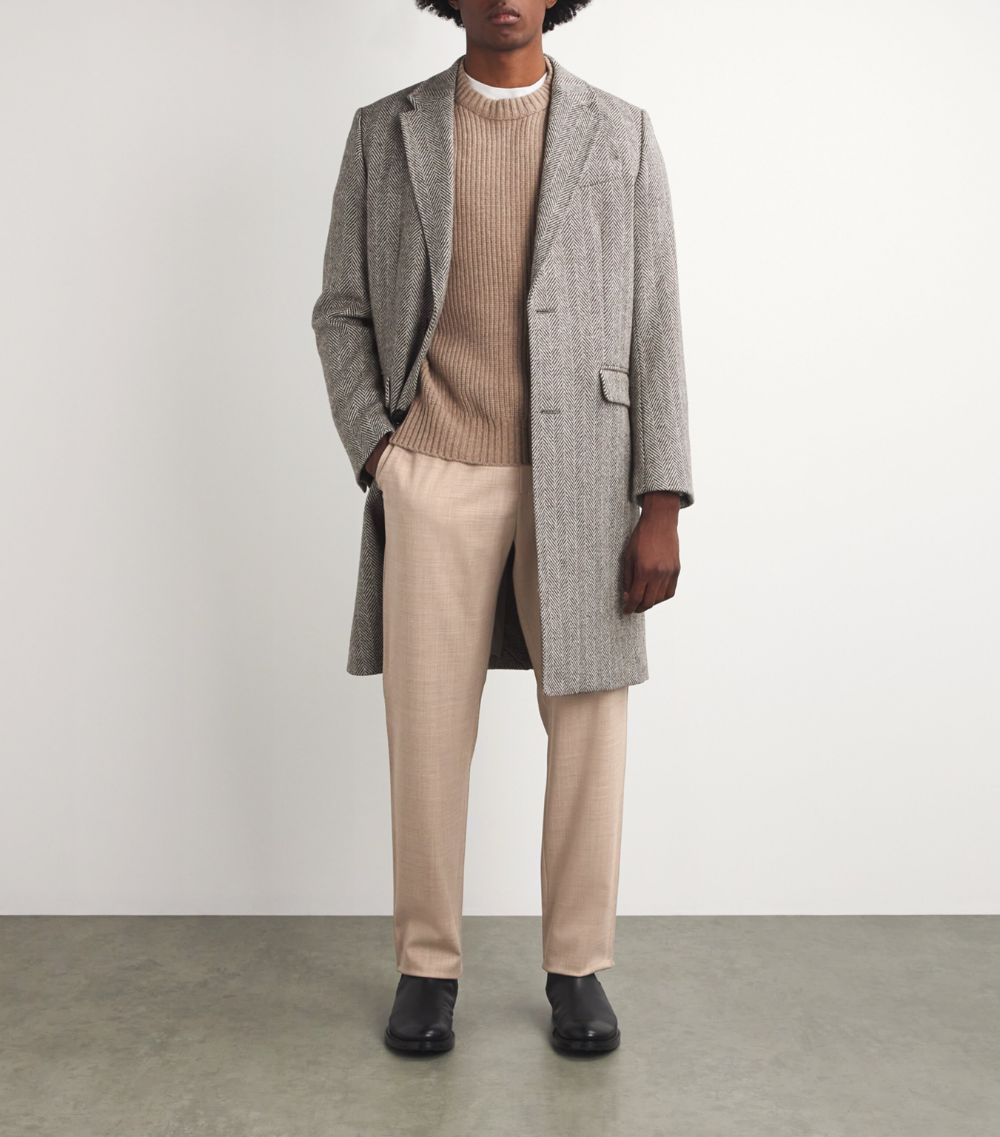 AGNONA Agnona Wool Drawstring Trousers