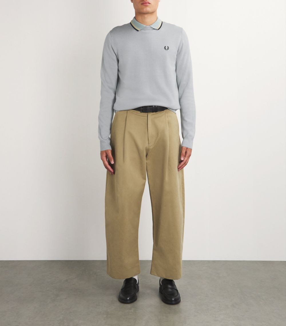 Fred Perry Fred Perry Cotton-Wool Laurel Sweater