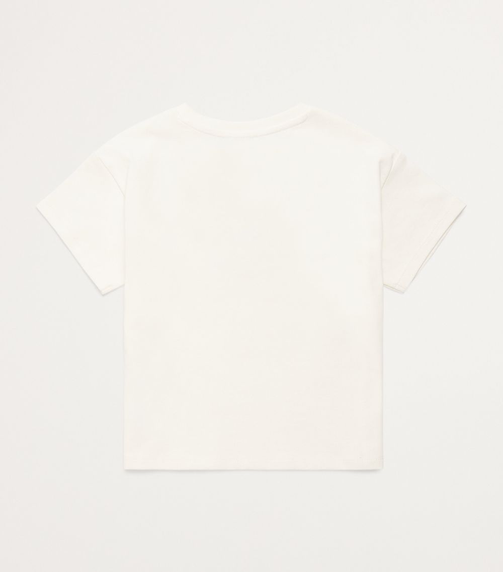 Kenzo Kids Kenzo Kids Cotton Floral Logo T-Shirt (2-14 Years)