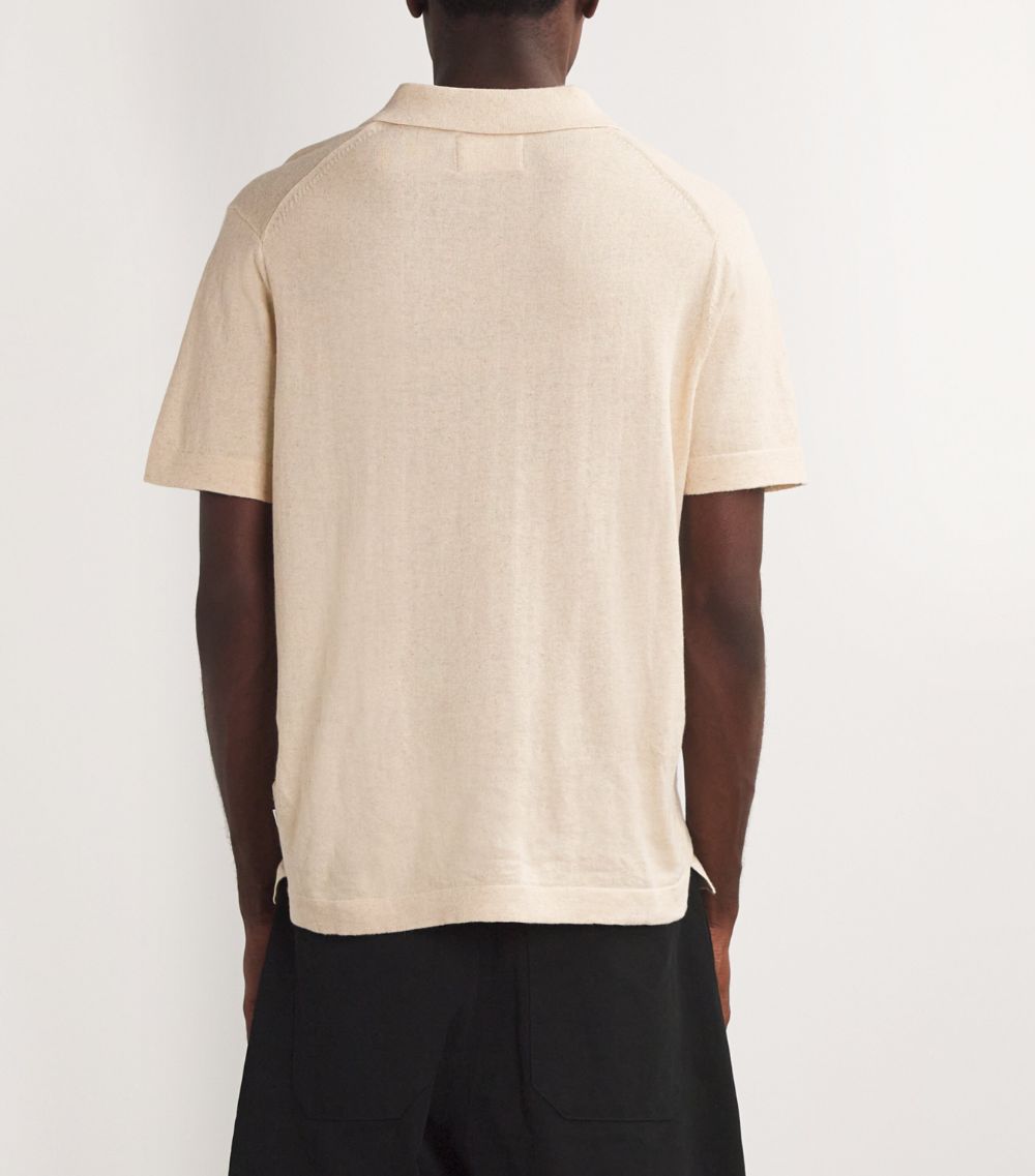 Nn07 Nn07 Cotton-Linen Blend Polo Shirt