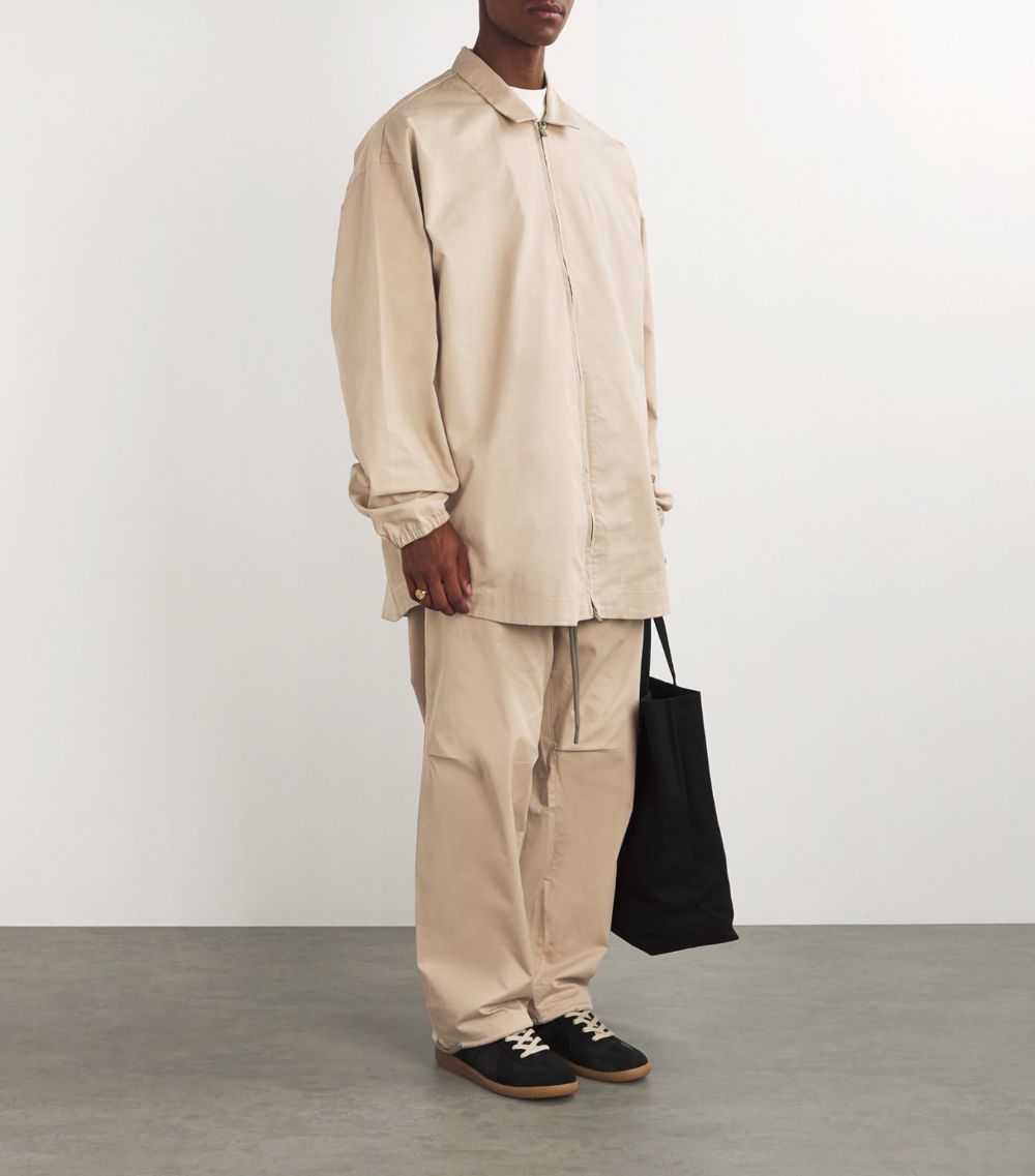 Fear Of God Essentials Fear Of God Essentials Drawstring Straight Trousers