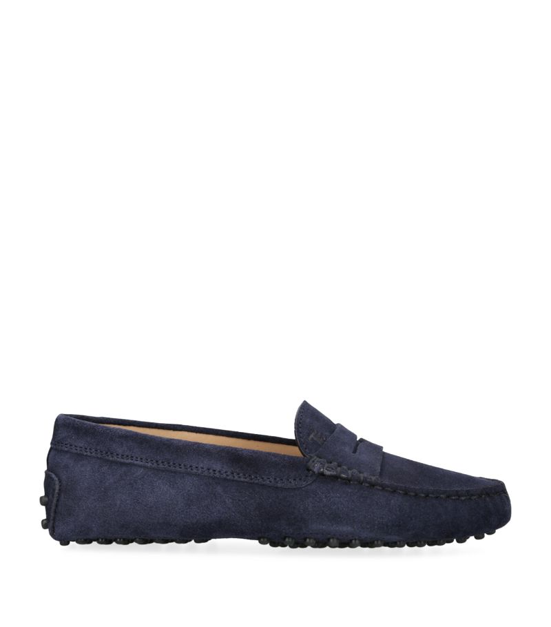 Tod's Tod'S Suede Mocassino Gommini Driving Shoes