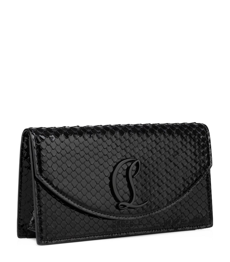 Christian Louboutin Christian Louboutin Loubi54 Patent Clutch Bag