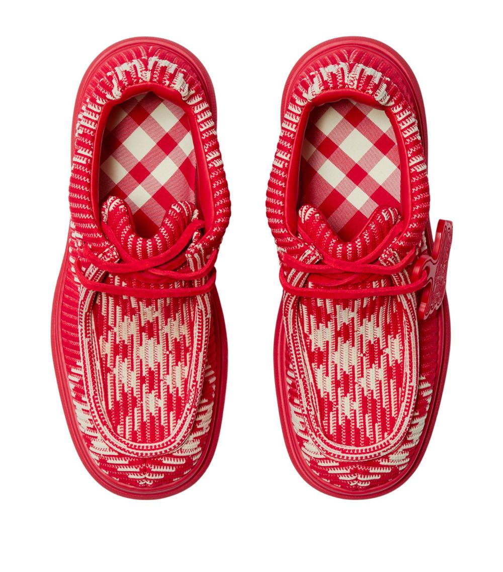 Burberry Burberry Check Creeper Shoes