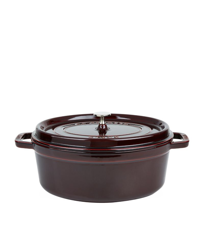 Staub Staub Grenade Red Oval Cocotte (31Cm)