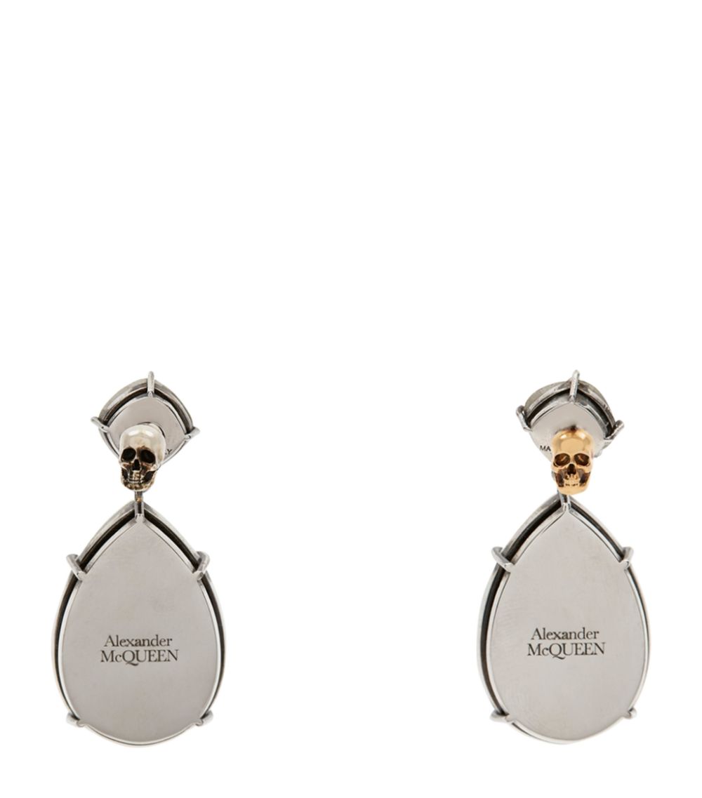 Alexander McQueen Alexander McQueen Crystal-Embellished Cosmic Earrings