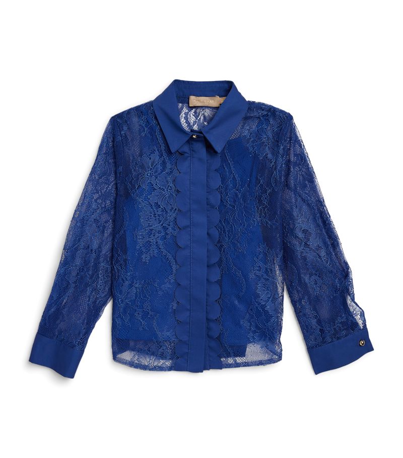 Elie Saab Junior Elie Saab Junior Lace Scallop-Trim Shirt (4-16 Years)