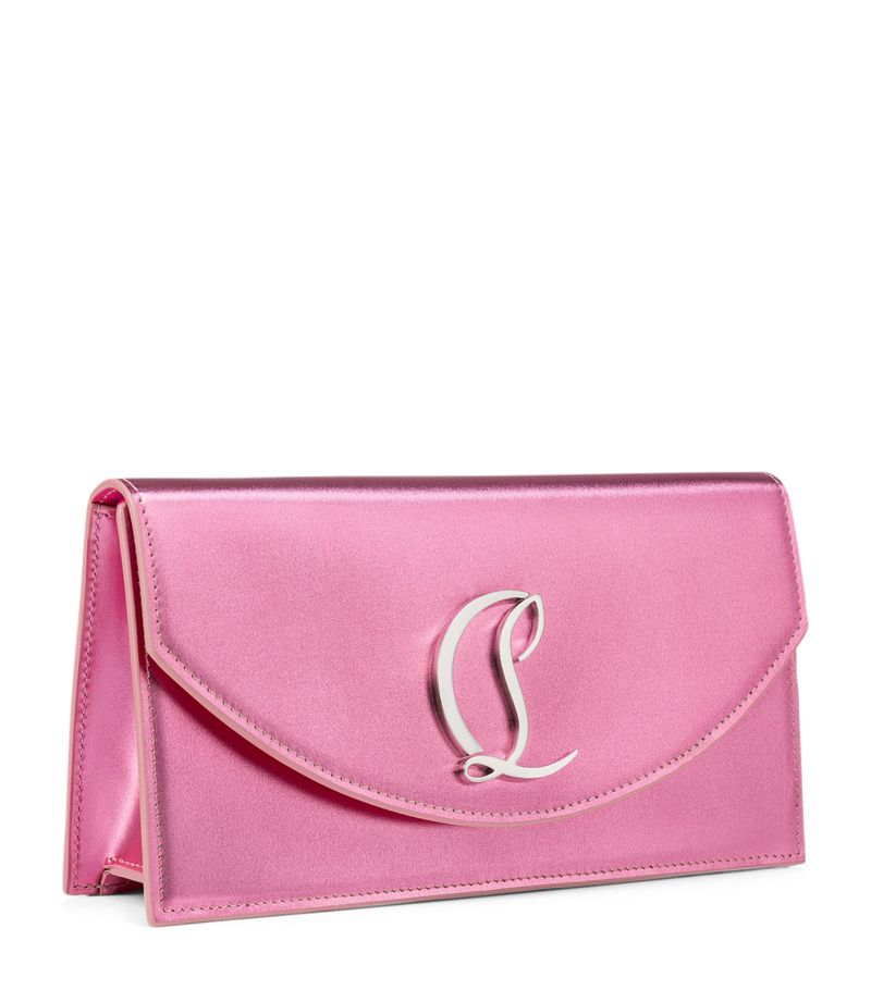 Christian Louboutin Christian Louboutin Loubi54 Satin Clutch Bag