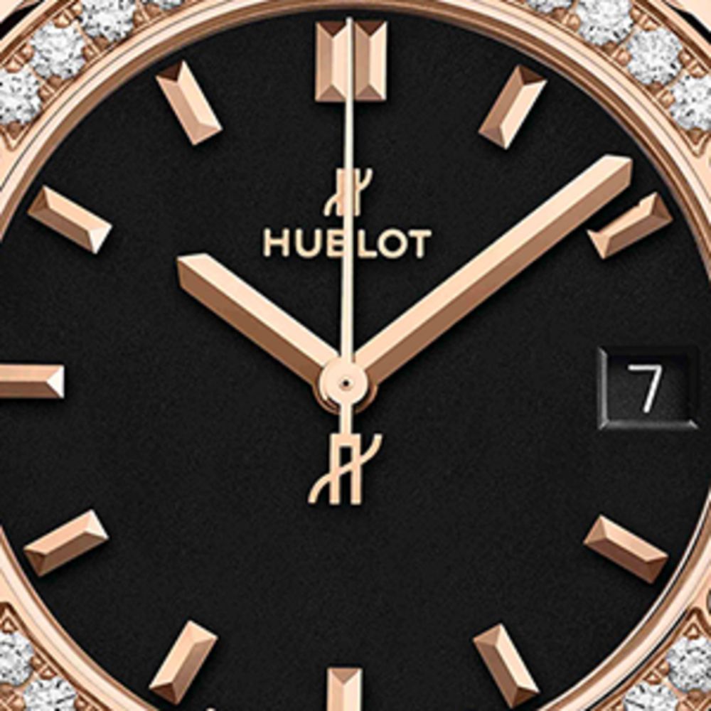 Hublot Hublot King Gold and Diamond Classic Fusion Watch 33mm