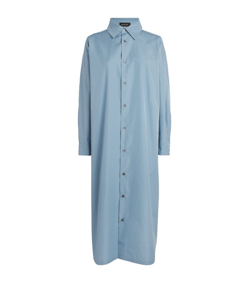 Eskandar Eskandar Cotton A-Line Shirt Dress