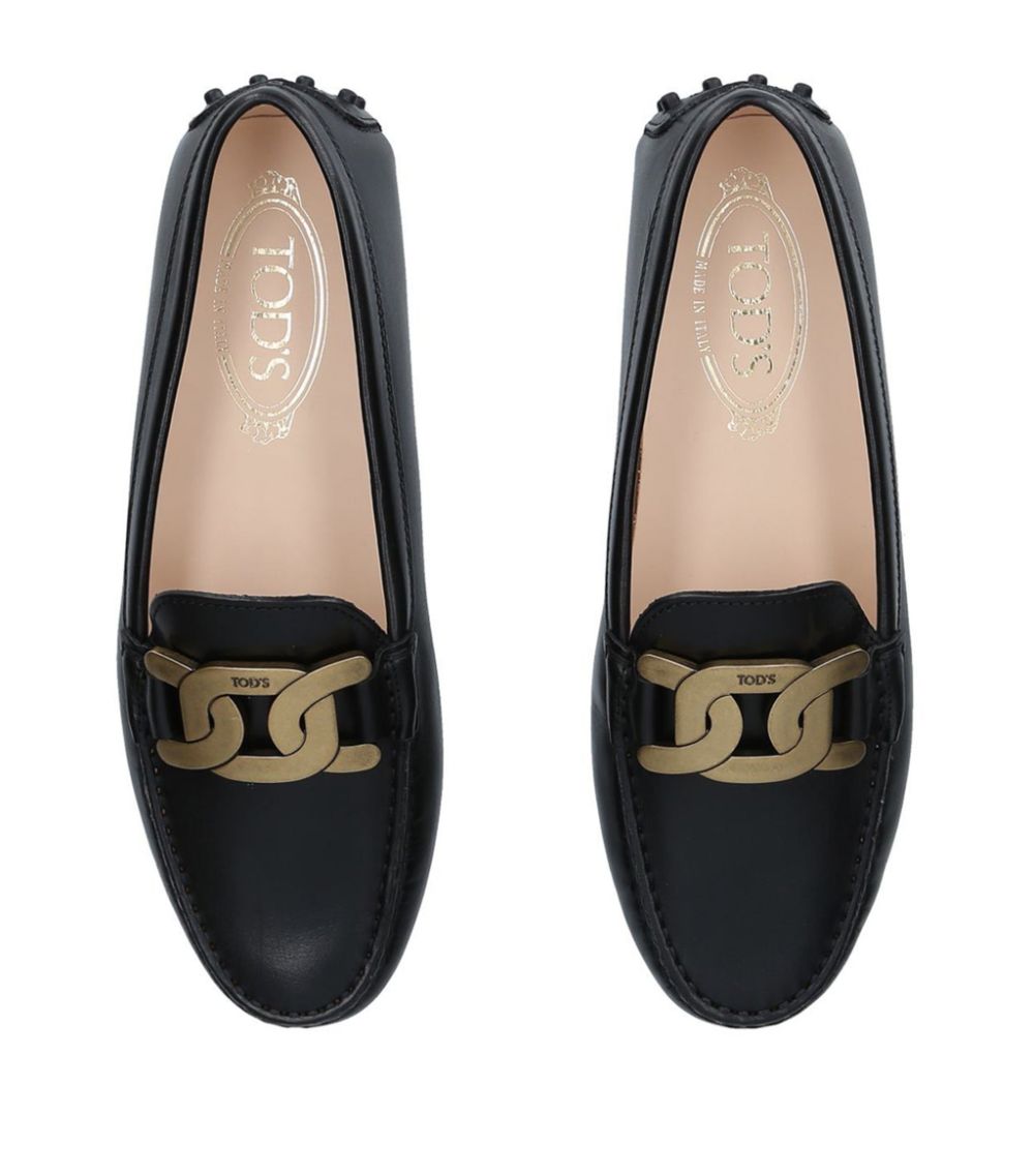 Tod's Tod'S Leather Kate Gommino Driving Shoes