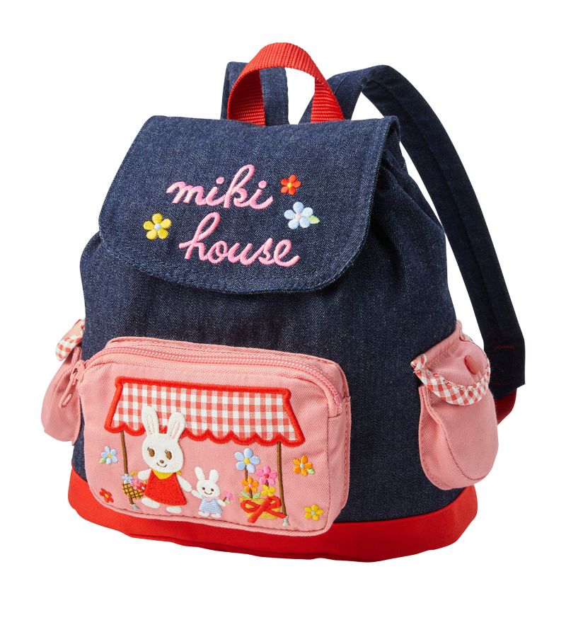 Miki House Miki House Embroidered Backpack