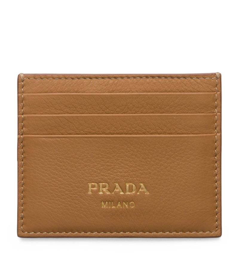 Prada Prada Calf Leather Card Holder