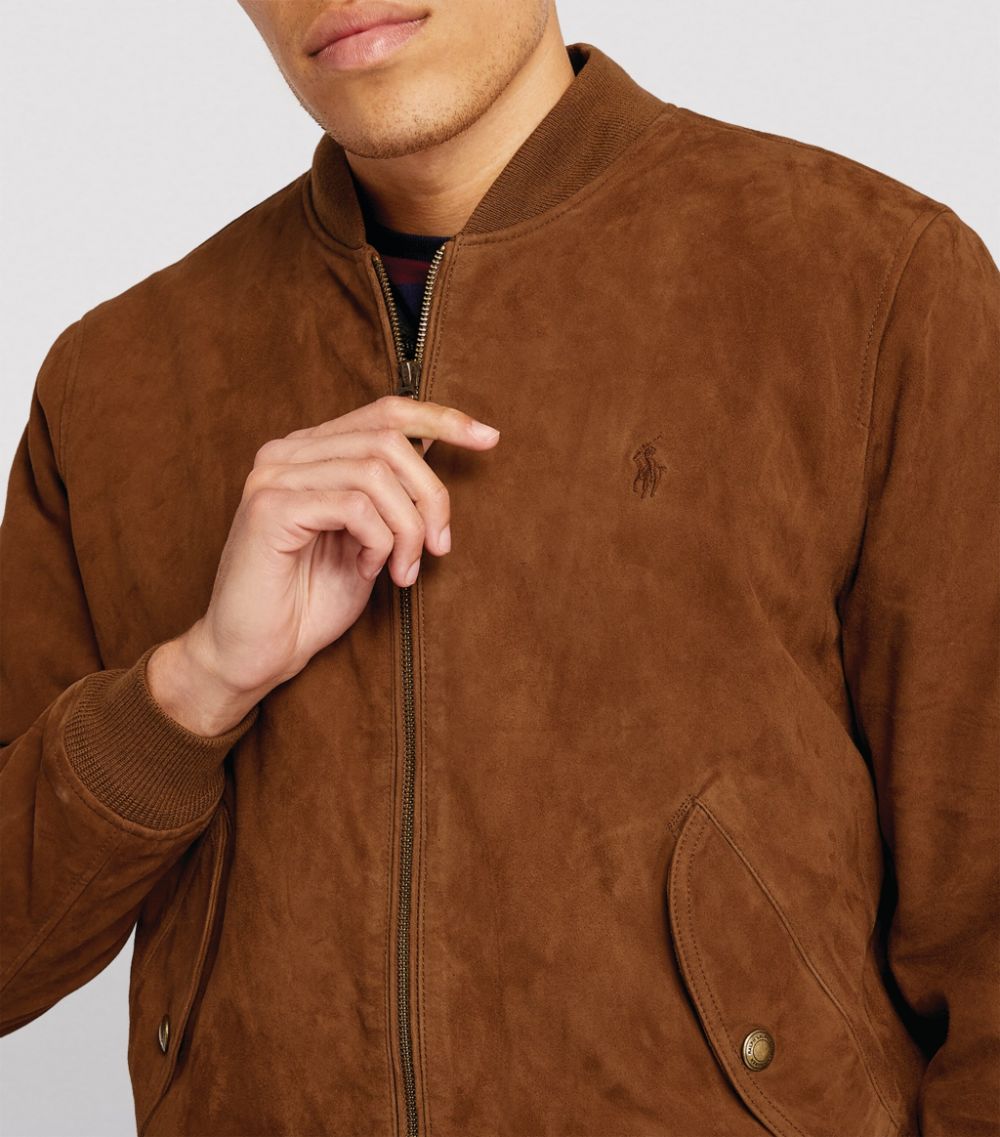 Polo Ralph Lauren Polo Ralph Lauren Suede Bomber Jacket