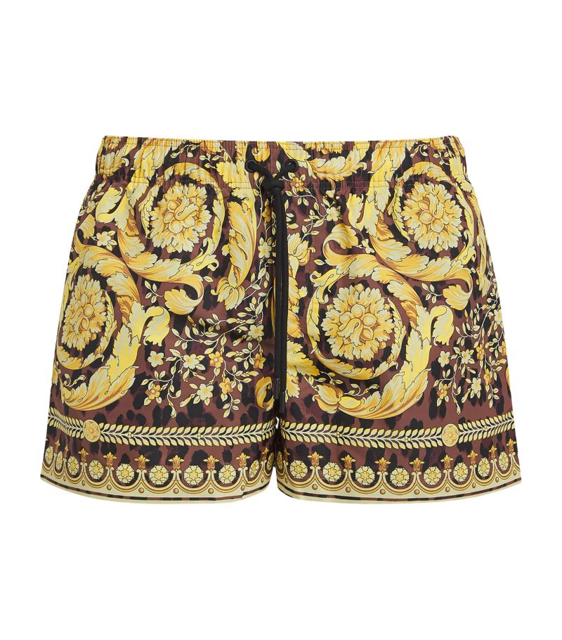 Versace Versace Barocco Print Swim Shorts