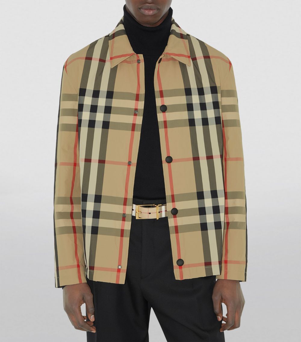 Burberry Burberry Reversible Burberry Check Belt