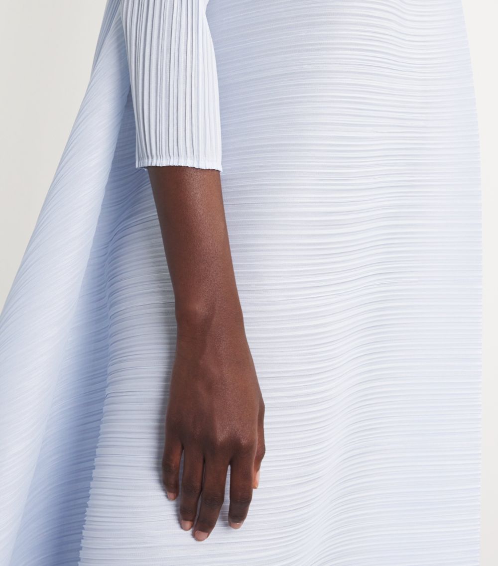 Pleats Please Issey Miyake Pleats Please Issey Miyake Salt Solid Midi Dress