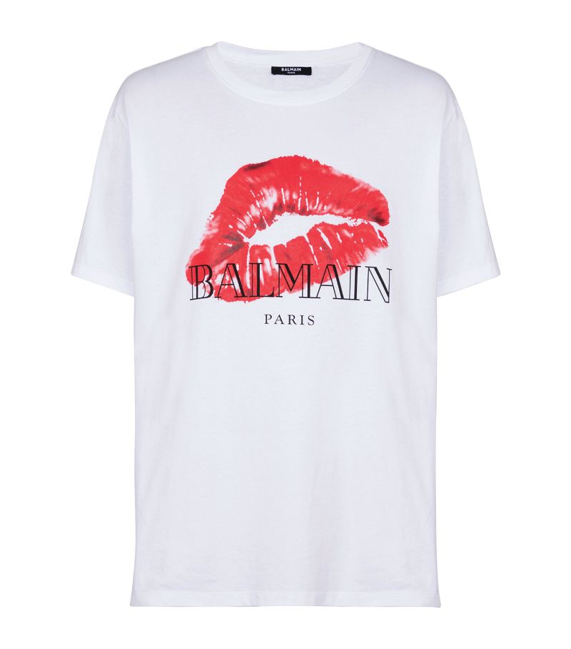 Balmain Balmain Cotton Kiss Logo T-Shirt