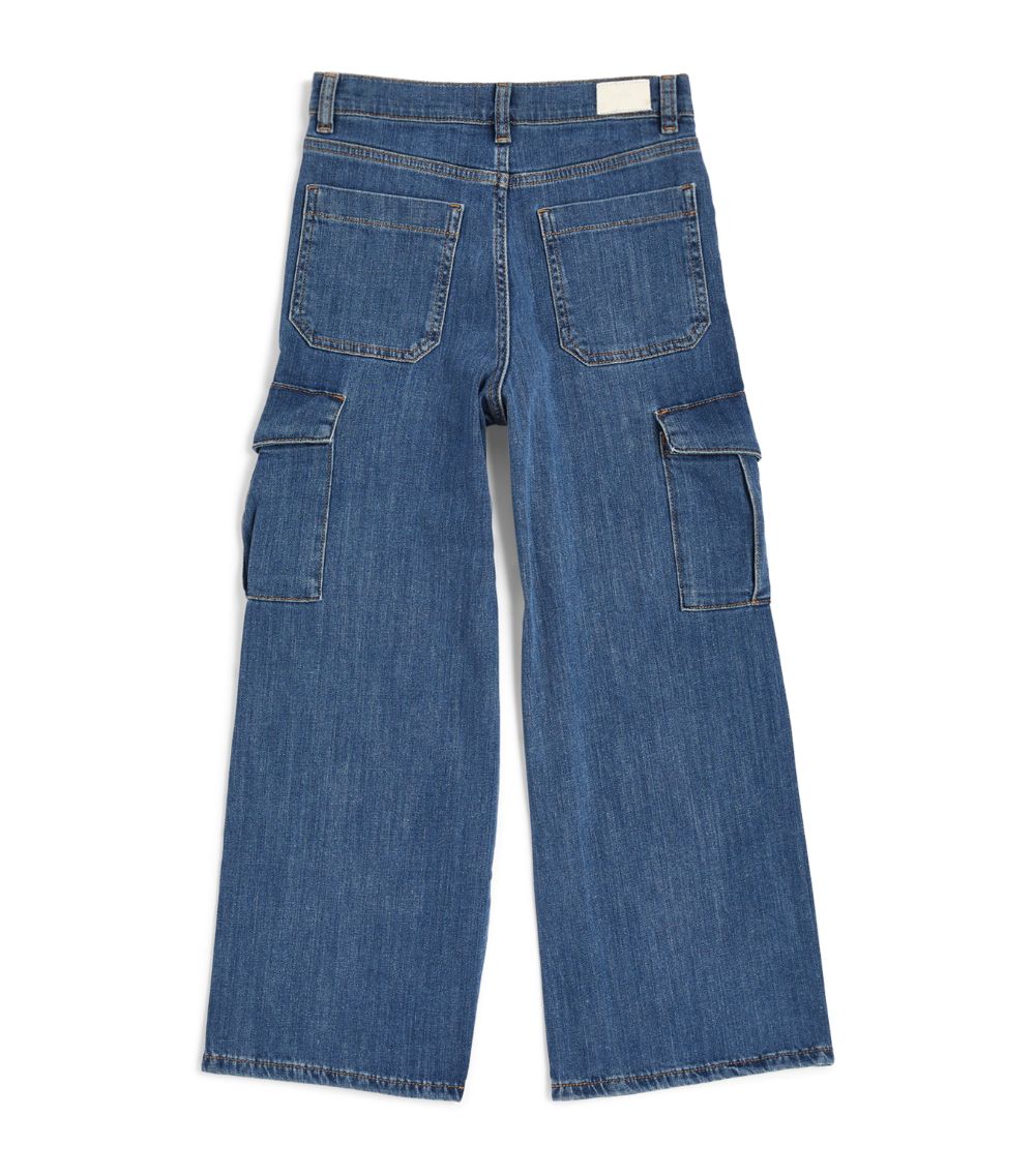  Dl1961 Kids Zeke Wide-Leg Cargo Jeans (4-6 Years)