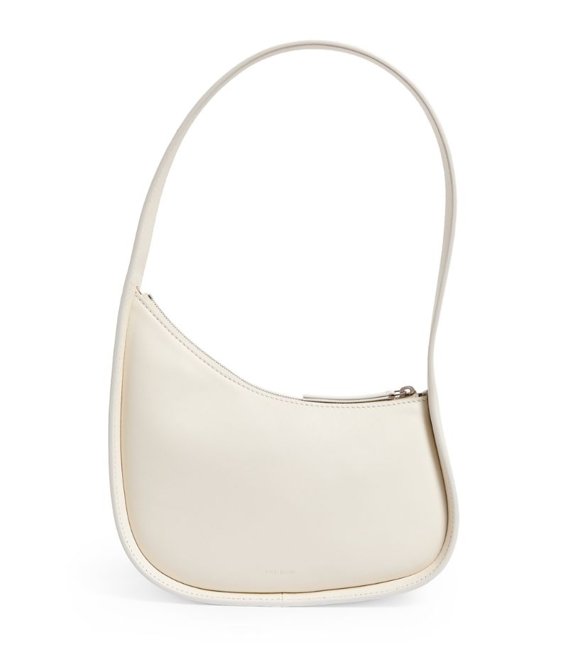 The Row The Row Leather Half Moon Shoulder Bag