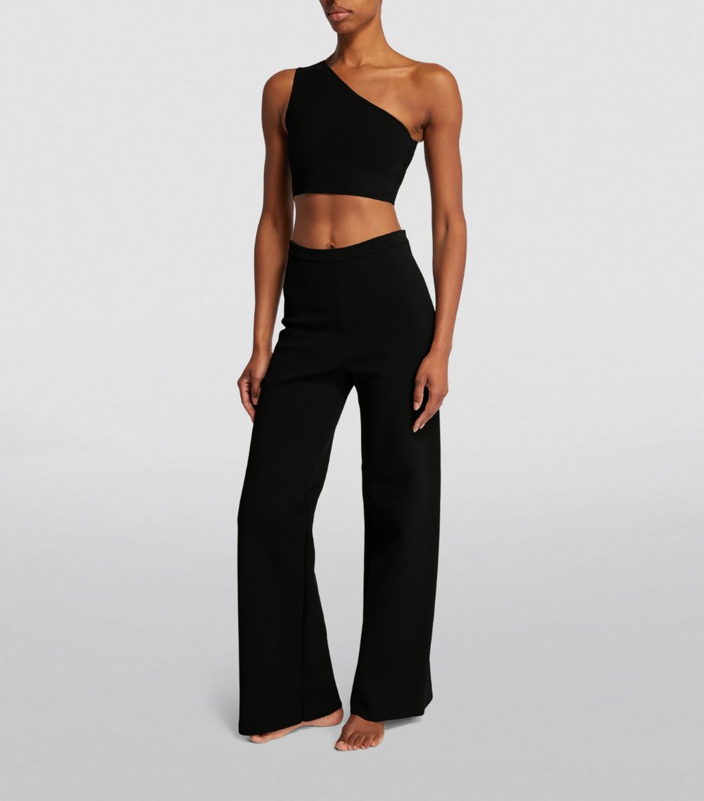 Victoria Beckham Victoria Beckham VB Body One-Shoulder Crop Top