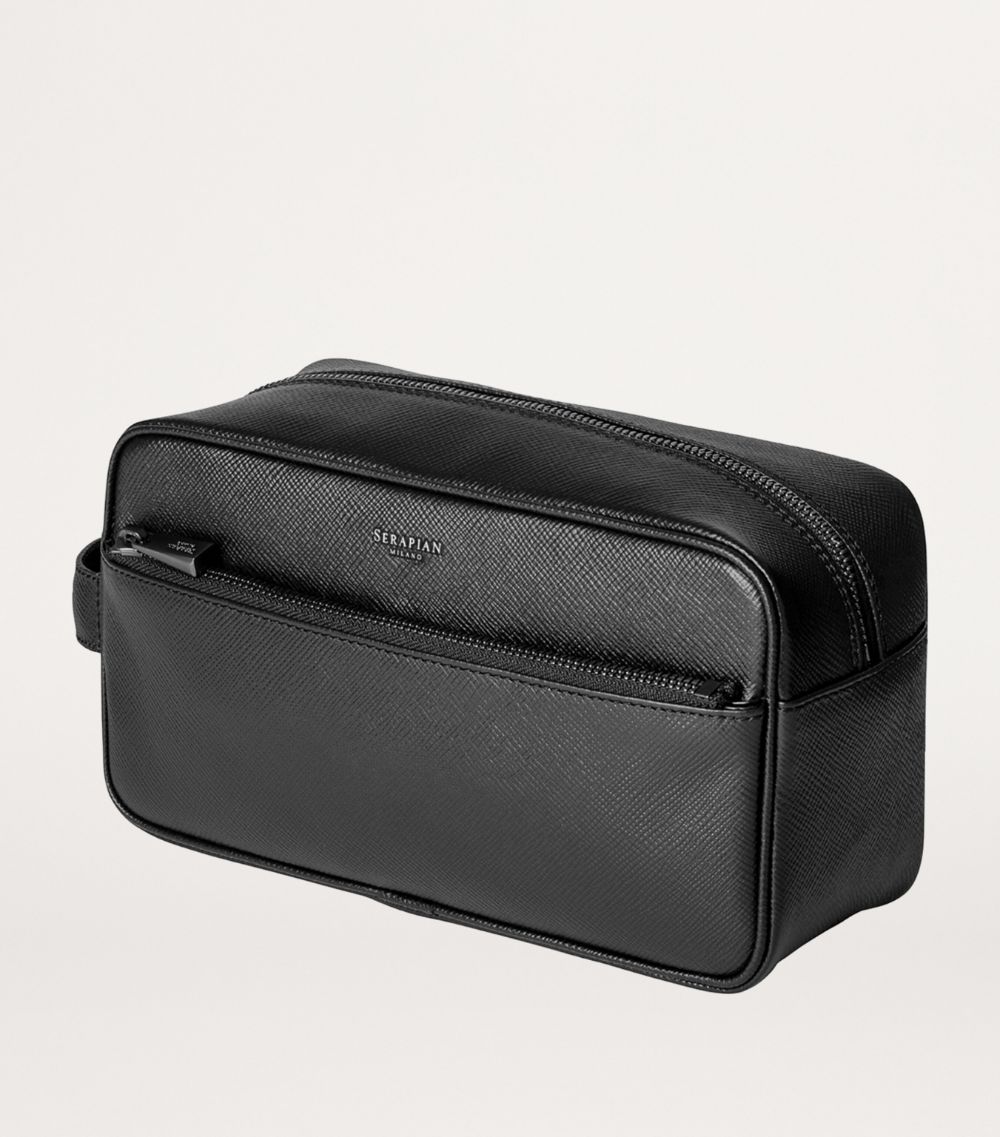 Serapian Serapian Leather Evolution Wash Bag