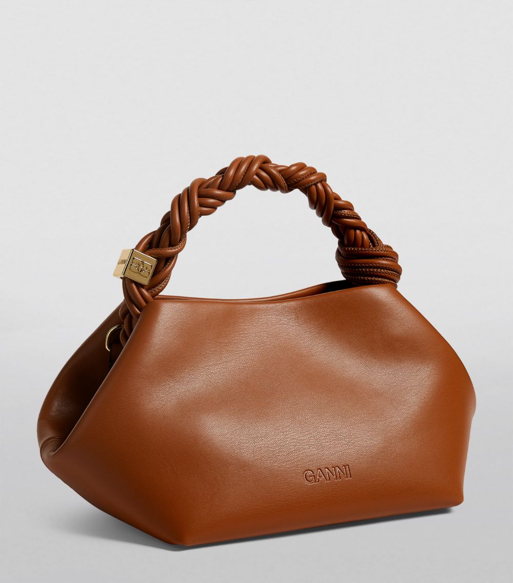 Ganni GANNI Leather Bou Top-Handle Bag