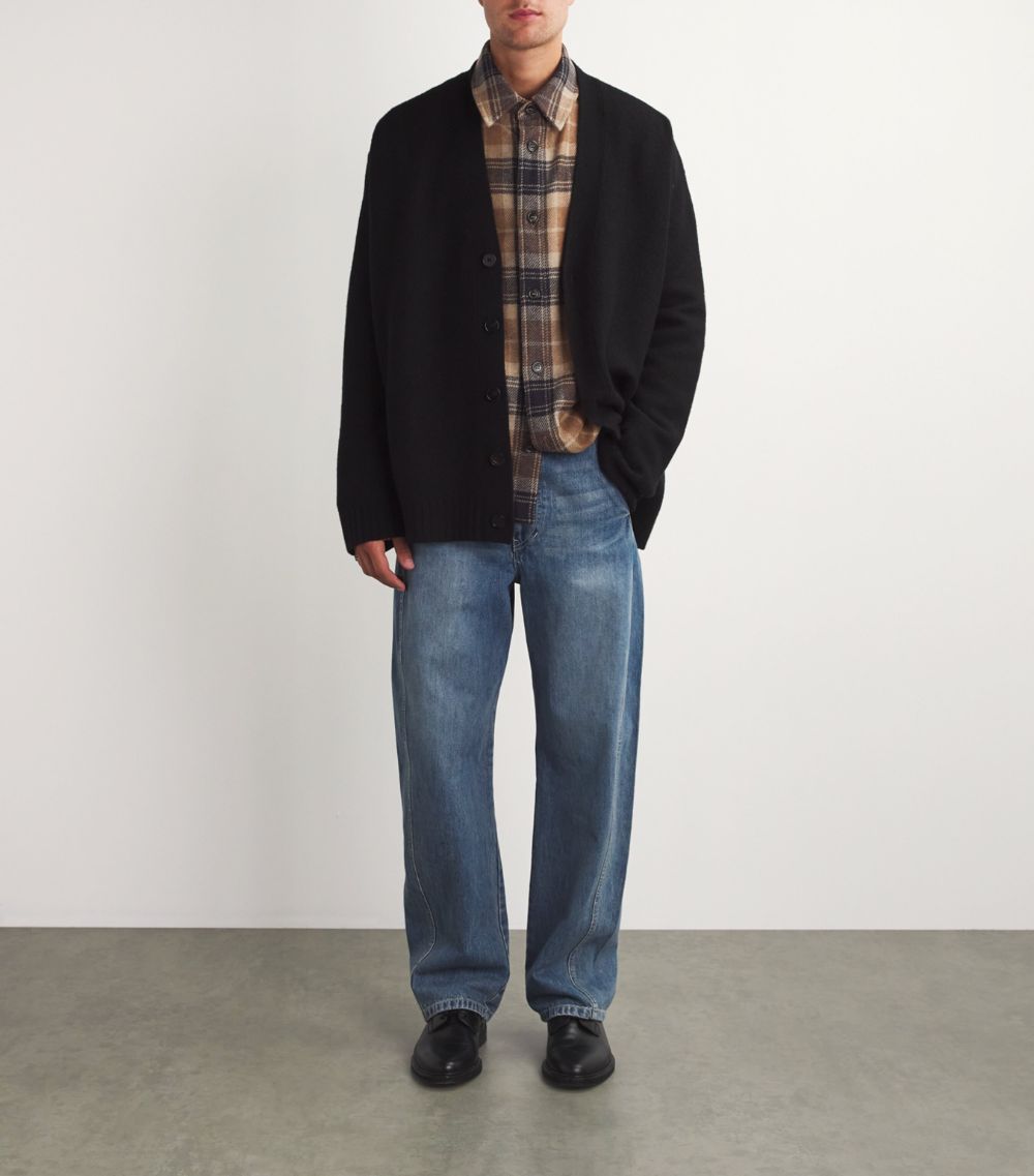 A.P.C. A. P.C. Virgin Wool-Blend Check Shirt