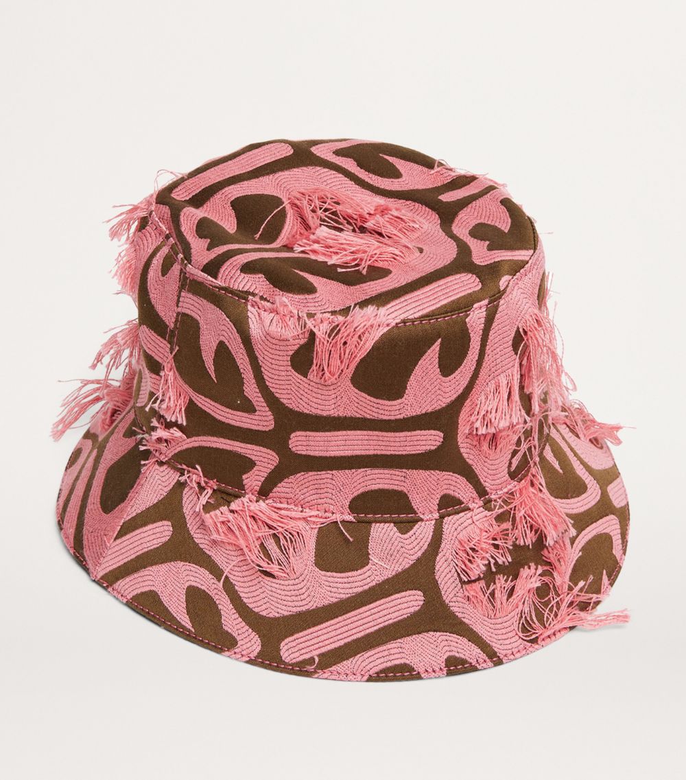 La Doublej La Doublej Jacquard Grove Bucket Hat