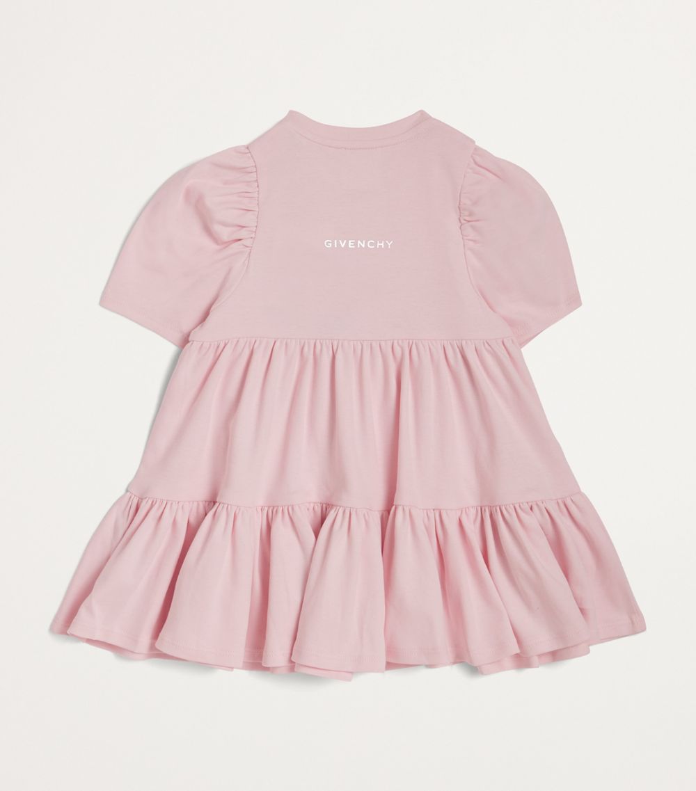 Givenchy Givenchy Kids Cotton Tiered Dress (6-18 Months)