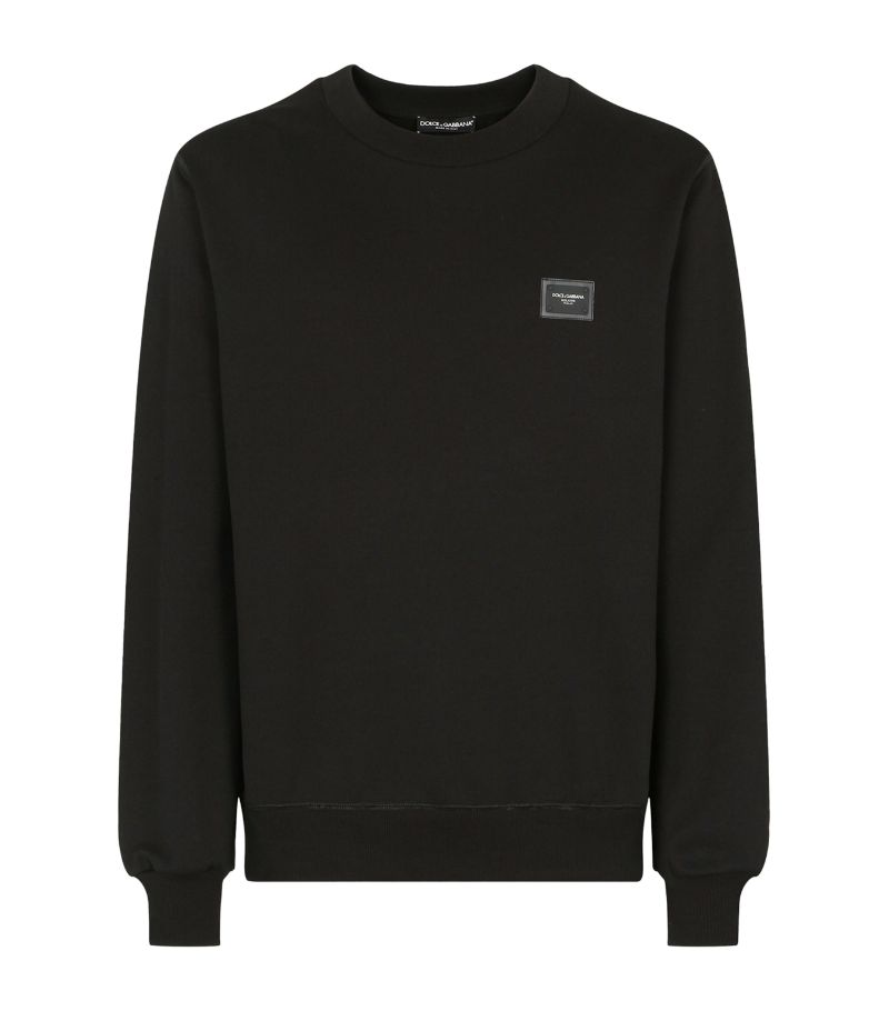 Dolce & Gabbana Dolce & Gabbana Cotton Logo Sweatshirt