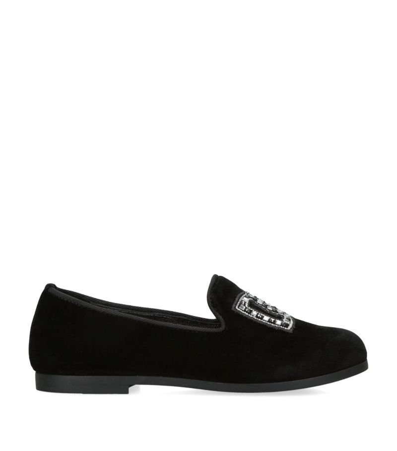 Dolce & Gabbana Dolce & Gabbana Kids Suede Holiday Package Loafers