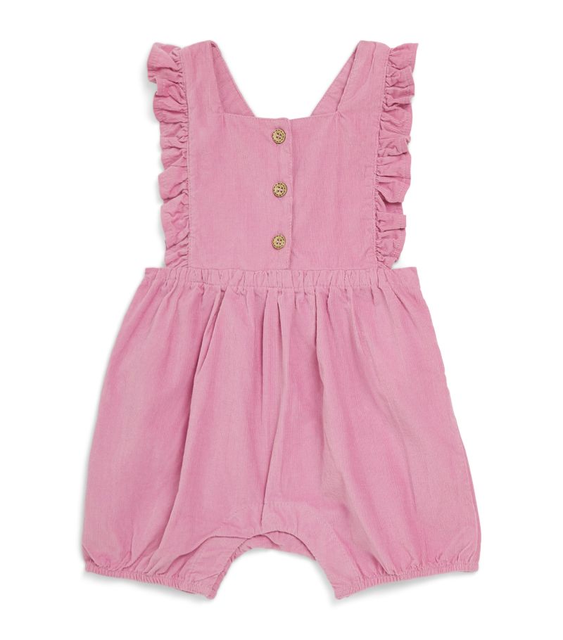 Purebaby Purebaby Organic Corduroy Ruffled Playsuit (0-18 Months)