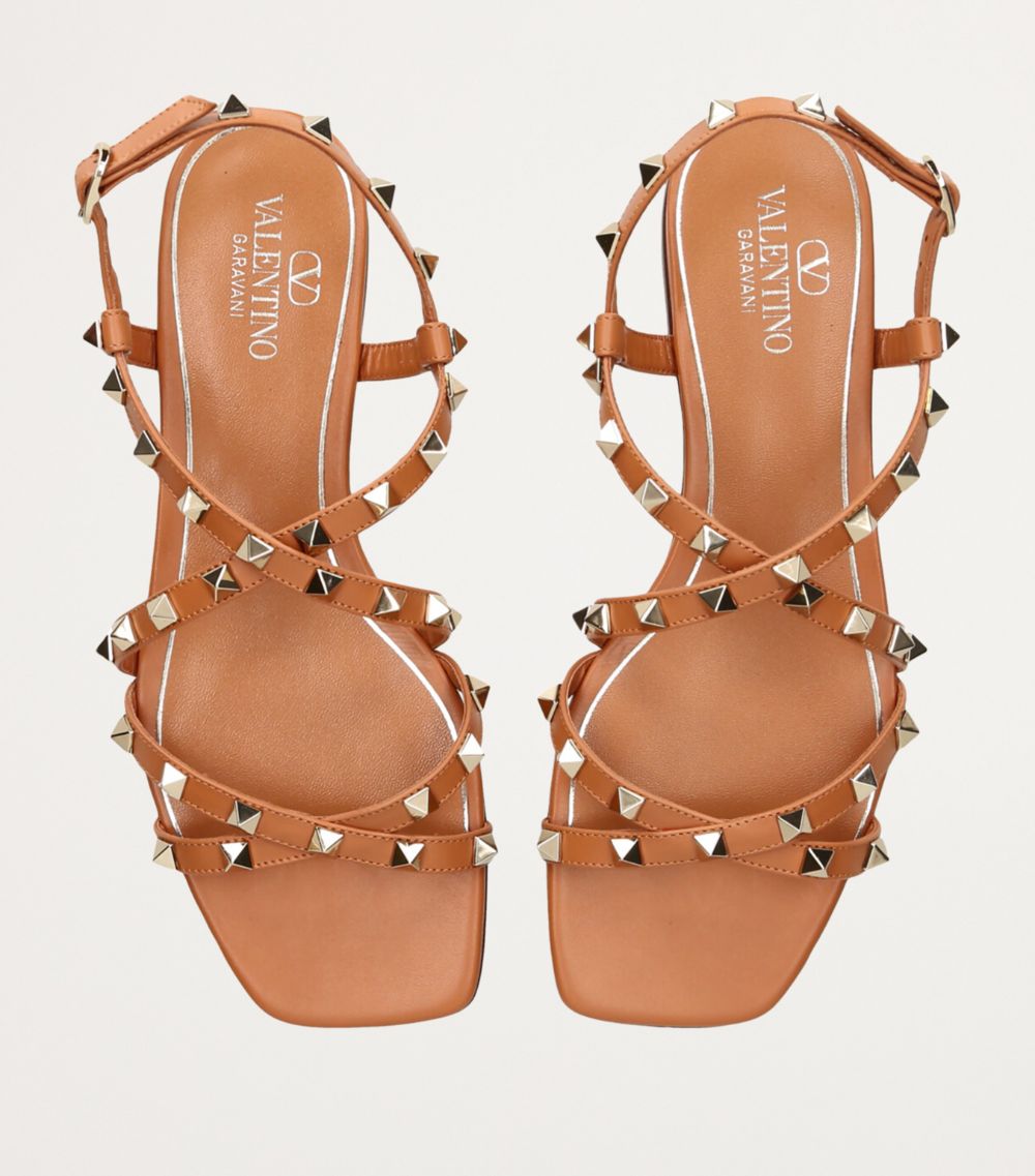 VALENTINO GARAVANI Valentino Garavani Leather Rockstud Sandals