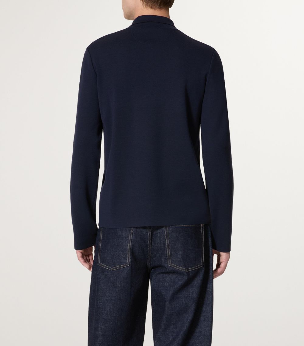 Valentino Valentino Virgin Wool Polo Shirt