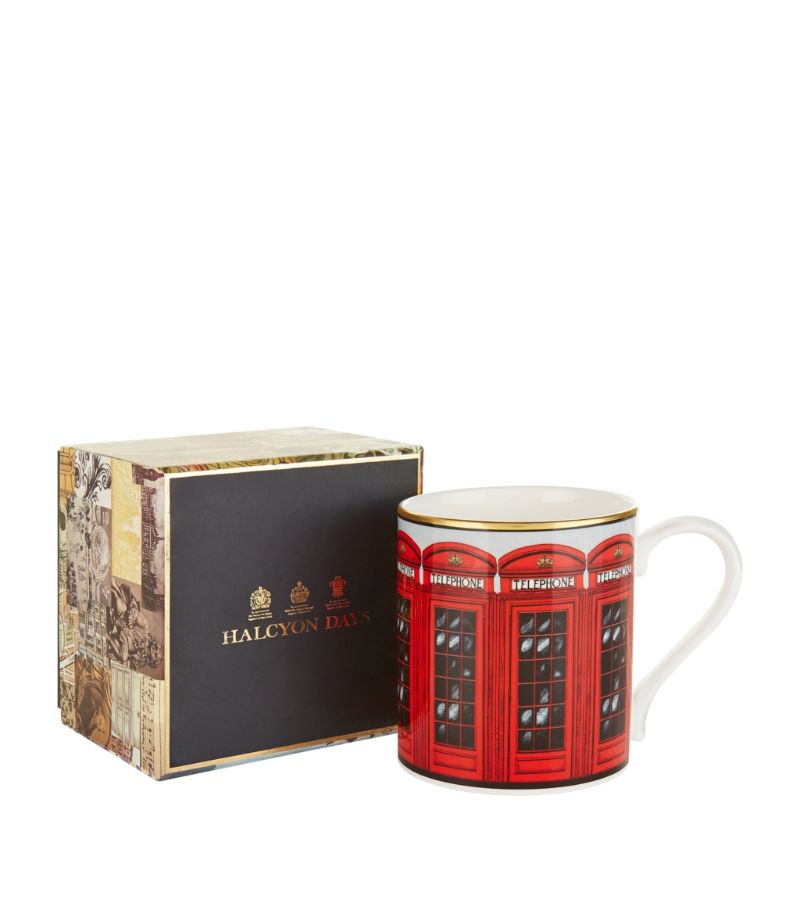 Halcyon Days Halcyon Days Telephone Box Mug