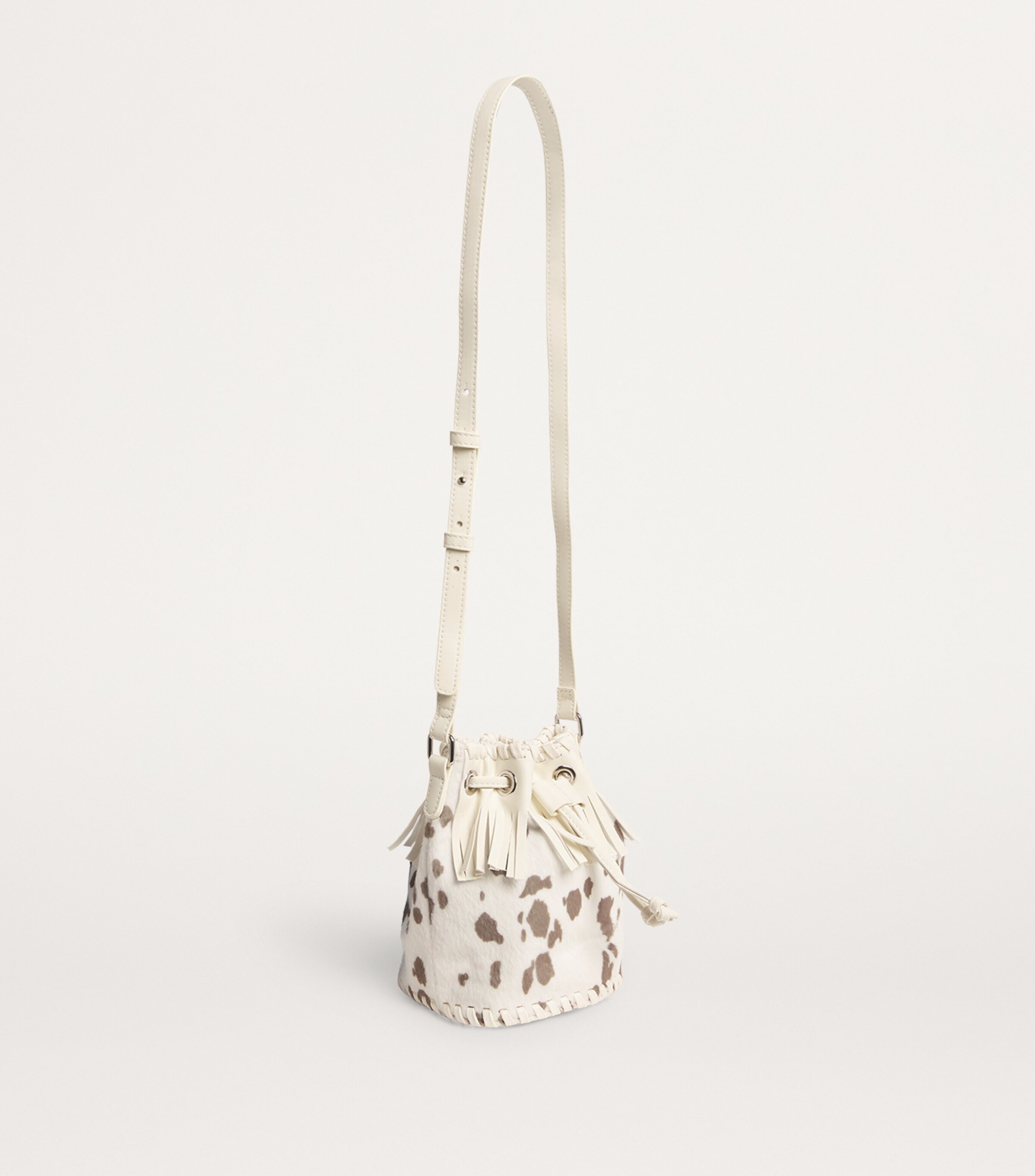 Stella McCartney Kids Stella McCartney Kids Faux Cowhide Bucket Bag