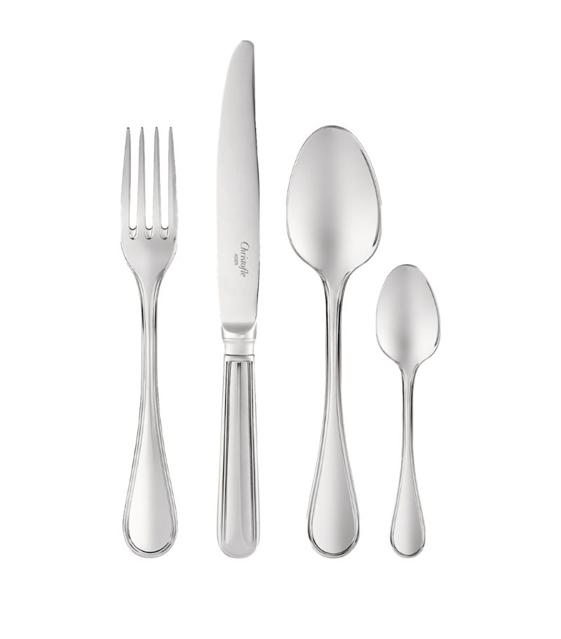 Christofle Christofle Albi Stainless Steel 24-Piece Cutlery Set