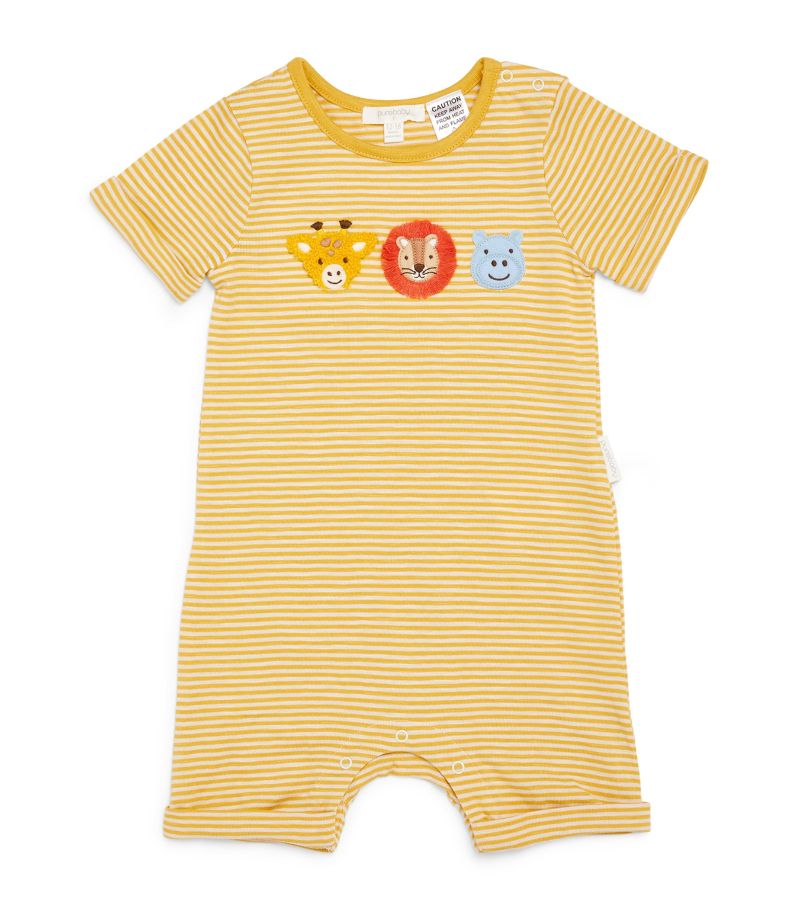 Purebaby Purebaby Happy Faces Playsuit (0-18 Months)