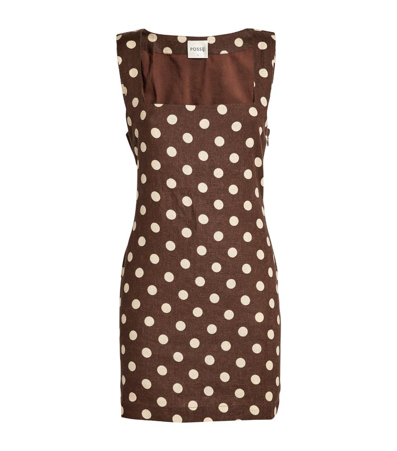  Posse Posse M Alice Polka Mini Slvls Dress