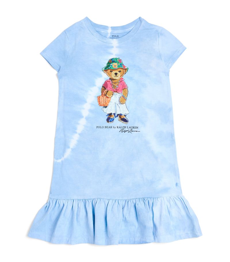 Ralph Lauren Kids Ralph Lauren Kids Cotton Polo Bear T-Shirt Dress (2-6 Years)