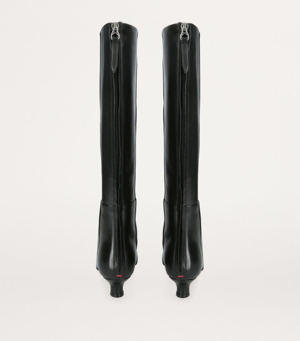 Aeyde Aeyde Leather Zazie Knee-High Boots 35