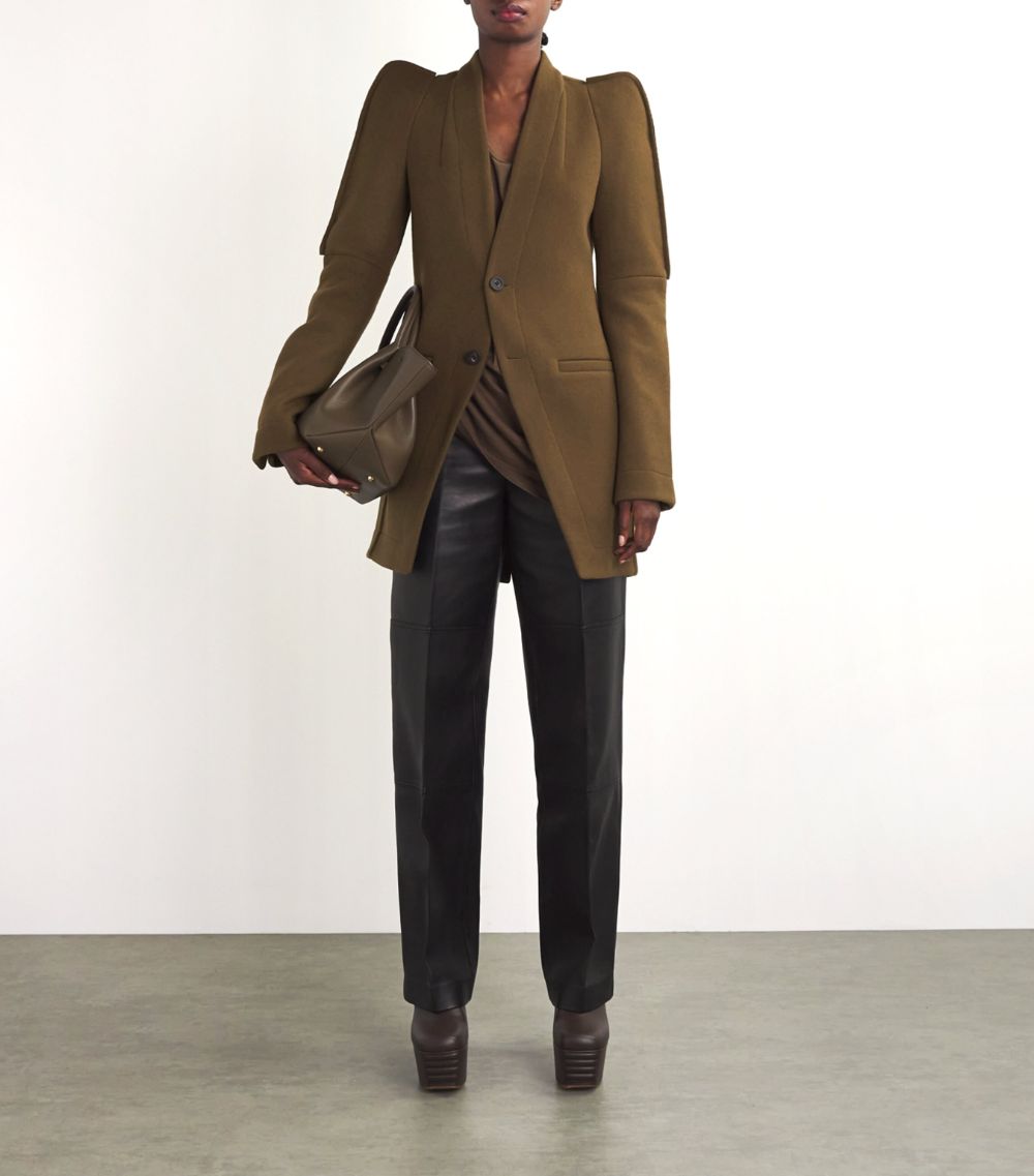 Rick Owens Rick Owens Virgin Wool Porterville Metro Blazer