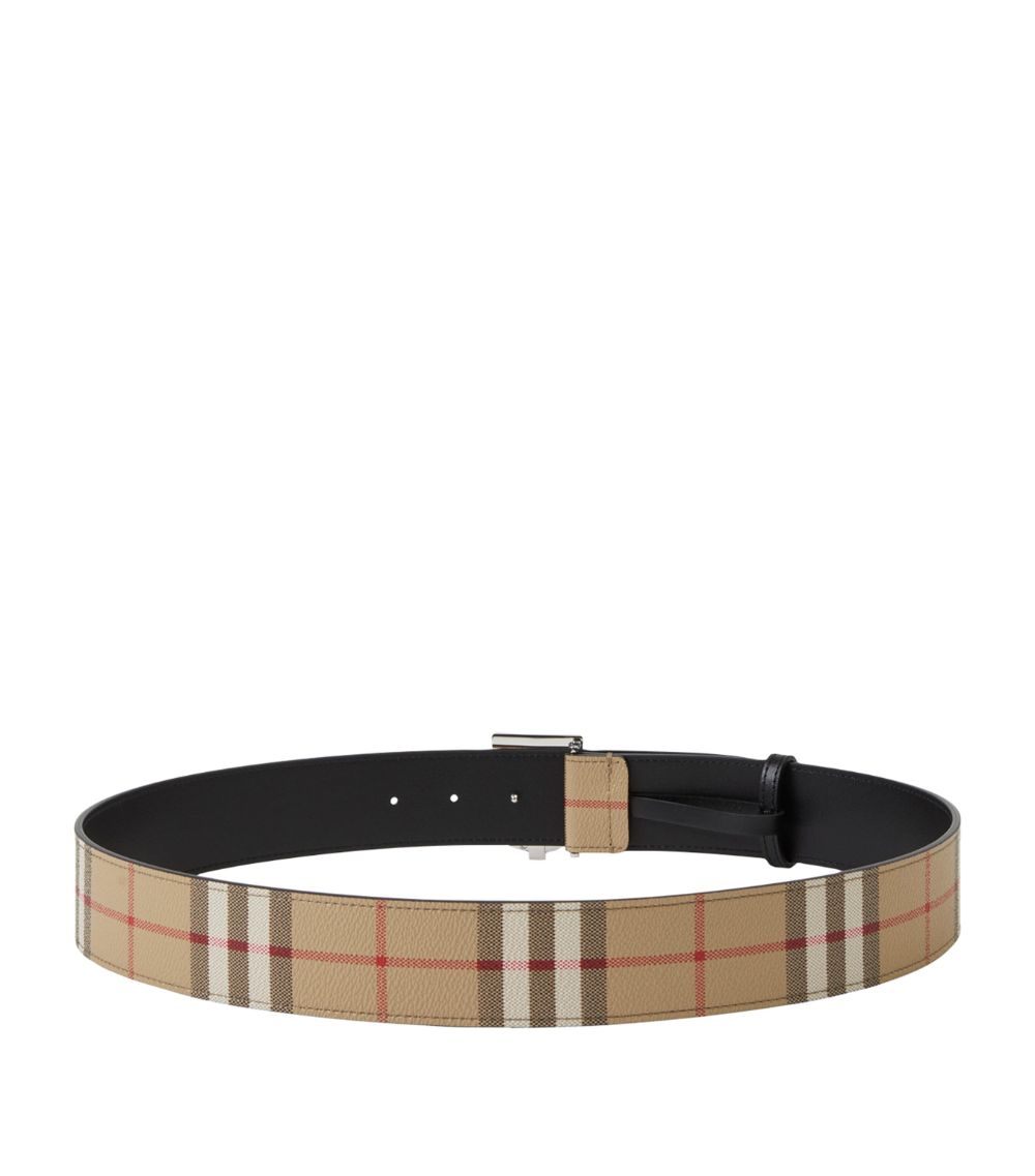 Burberry Burberry Reversible Check Belt