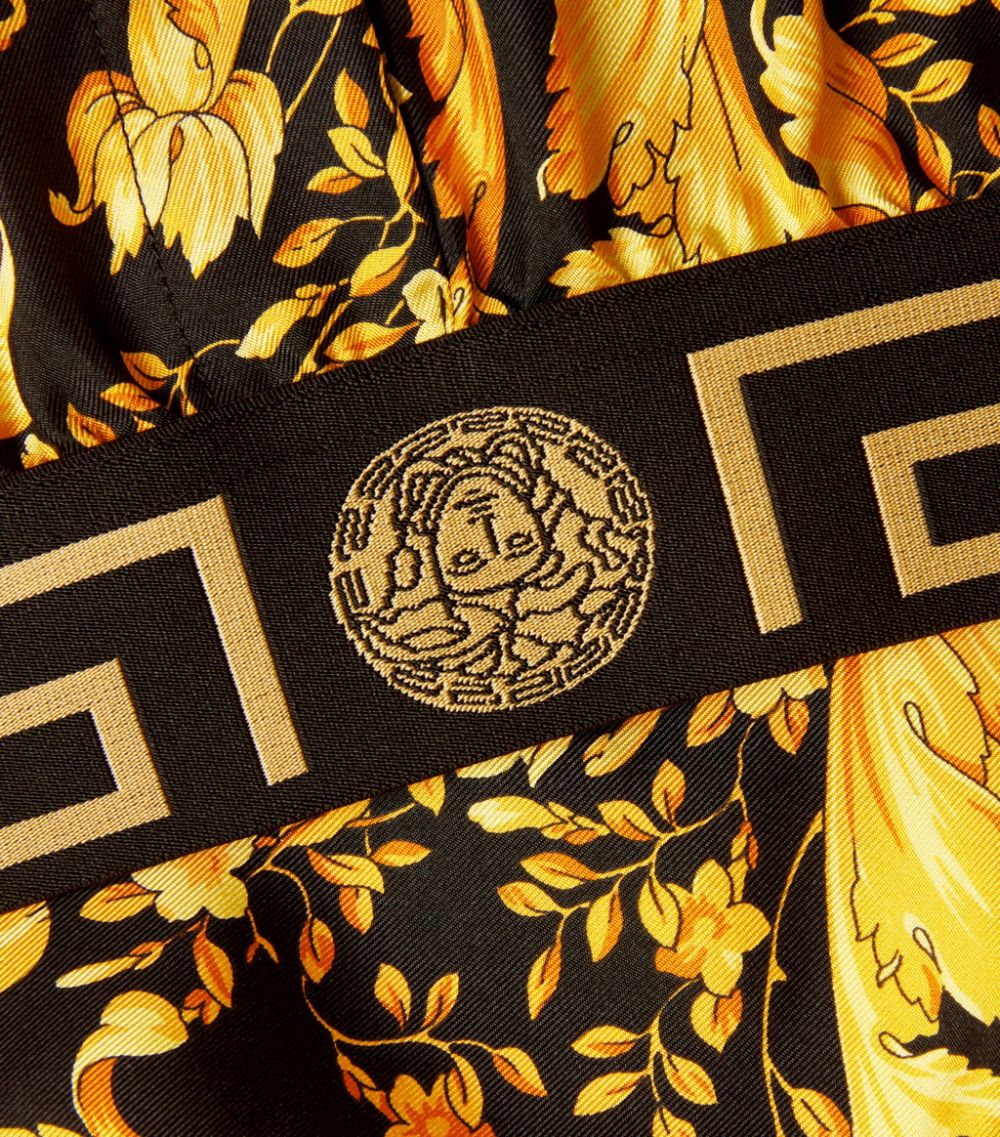 Versace Versace Silk Baroque Boxer Shorts